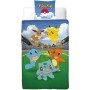 Parure de couette Pokémon 25 x 4 x 30 cm Multicouleur Lit 2 persones 2 Pièces