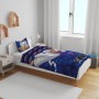Duvet cover set One Piece Blue Double 2 Pieces