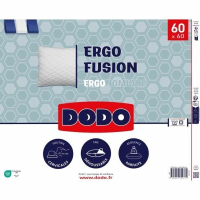 Oreiller DODO ERGO FUSION Blanc 60 x 60 cm