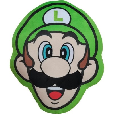 Cushion Mario Bros Green Polyester Children's