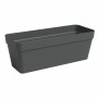 Plant pot Artevasi Anthracite 49,9 x 20 x 18,1 cm