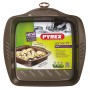 Plat de Four Pyrex Marron Métal