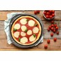 Pizza Mould Pyrex Brown Black Metal