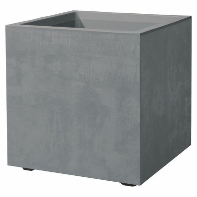 Pot Deroma Gris 25 cm Plastique Carré Seau Ø 25 cm