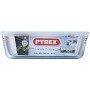 Food Preservation Container Pyrex White Black Transparent Clear Rectangular
