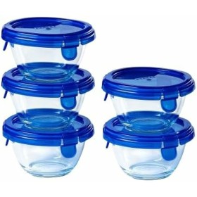 Ensemble de Boîtes à Lunch Pyrex Transparent 5 Pièces