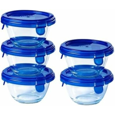 Ensemble de Boîtes à Lunch Pyrex Transparent 5 Pièces