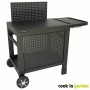 Barbecue table Cook'in Garden Reva 110 Premium Steel Garden Black 108 x 55 cm