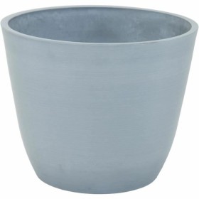 Pot Mega Collections Ecostone Egg Gris Plastique Recyclado 54 x 40 x 54 cm 53 x 40 cm