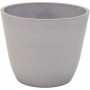 Plant pot Mega Collections Ecostone Egg Brown Taupe Plastic Recycled 41 x 33 cm 42 x 42 x 67 cm