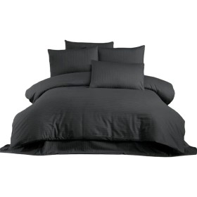 Duvet cover set Anthracite Super king 3 Pieces
