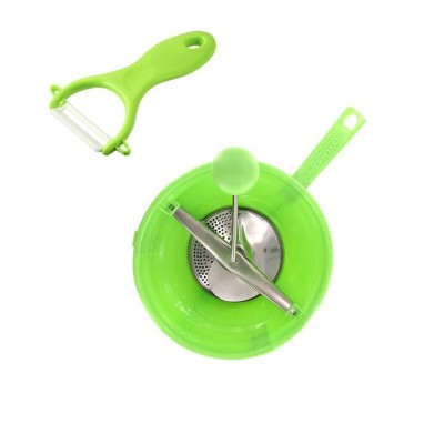 Vegetable Peeler and Grater Fackelmann Vert Ceramic Stainless steel Plastic 20 x 40 x 30 cm 2 Pieces