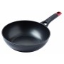 Wok Pan Pyrex Black Aluminium