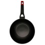 Wok Pan Pyrex Black Aluminium