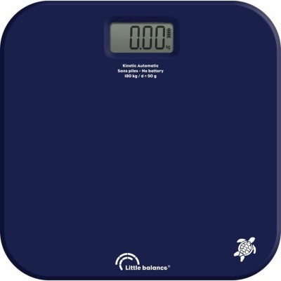 Digital Bathroom Scales Little Balance Kinetic Auto Blue