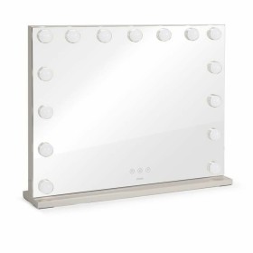 Miroir Grossissant Livoo DOS207 Blanc Miroir