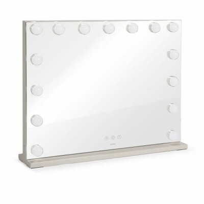 Miroir Grossissant Livoo DOS207 Blanc Miroir