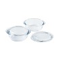 Saucepan Pyrex Transparent 25 x 20 x 27 cm 2 Units