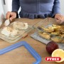 Ensemble de Boîtes à Lunch Pyrex Bleu Transparent 800 ml 3 Pièces