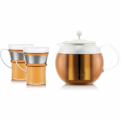 Cafetière à Piston Bodum Transparent Acier 1 L 0,35 L (8 Unités)