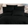 Parure de couette Noir Lit king size 3 Pièces