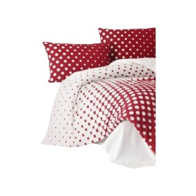Duvet cover set Red Super king 3 Pieces