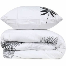 Parure de couette Gris Lit king size 3 Pièces