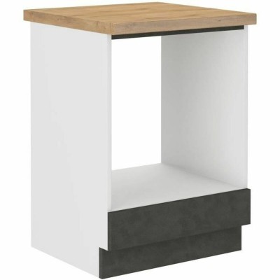 Meuble pour four Gris 60 x 51,6 x 85 cm