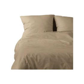 Parure de couette Beige Lit king size 3 Pièces