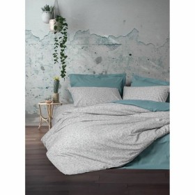 Duvet cover set Blue White 220 x 240 cm
