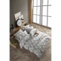 Parure de couette Gris Lit king size 3 Pièces