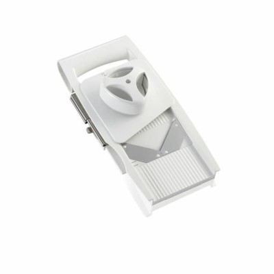 Mandolin Grater Leifheit White Stainless steel Plastic 4-in-1