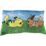 Coussin Pokémon Jaune Marron Polyester Enfant