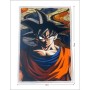 Blanket Dragon Ball Orange animals