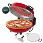 Cecotec Electric Pizza Maker Mamma Mía Window 1200W stone steel red timer