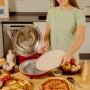 Cecotec Electric Pizza Maker Mamma Mía Window 1200W stone steel red timer