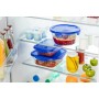 Récipient de Conservation des Aliments Pyrex Bleu Transparent 800 ml (2 Unités)