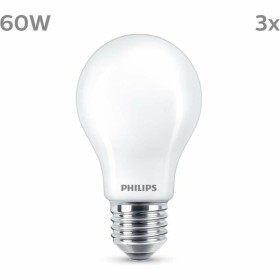 Lampe LED Philips A60 E27 Vert tendre E 7 W 60 W E27 806 lm 3 Unités (2700 K)
