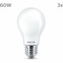 LED lamp Philips A60 E27 Soft green E 7 W 60 W E27 806 lm 3 Units (2700 K)
