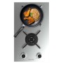 Cecotec Plaque gaz Squad G 2400S 2 feux 5200W inox WOK allumage électronique