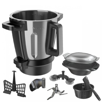 Cecotec Jarra Medidora Victory para Mambo, inox, noir, accessoire cuisine