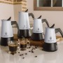 Italian Coffee Pot Cecotec Piccolina 900 Blue 10 Cups 450 ml