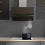Cecotec Conventional Hood Bolero Flux DT 608010 60cm A++ Black 800m³/h Glass Steel