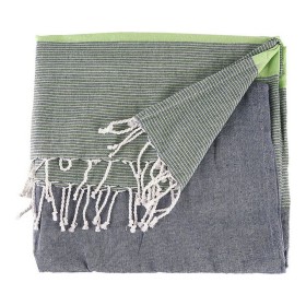 Foulard multi-usages Gift Decor Vert 40 x 9 x 8 cm Rayures