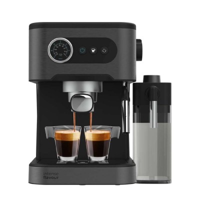 Express Manual Coffee Machine Cecotec Power Espresso 20 Pro Black Steel 20 bar 1,5 L
