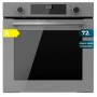 Cecotec Multifunction Oven Bolero Hexa M226000 72L 2800W Steam Grill A Class Grey Built-in