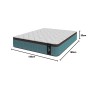 Matelas à ressorts ensachés Cecotec Flow 7900 Hybrid 150 x 190 cm