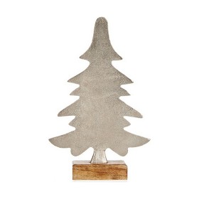 Sapin de Noël Krist+ Argenté Argent Métal 6 x 25,5 x 16 cm