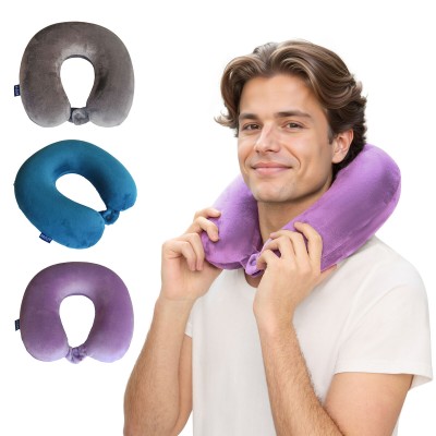 Travel pillow Scape Travel Blue Grey Lilac
