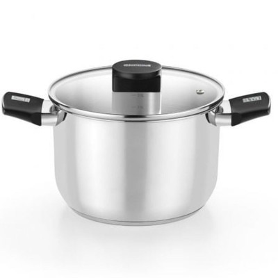 Casserole with lid Monix M240230 Black Ø 30 cm (Refurbished A)